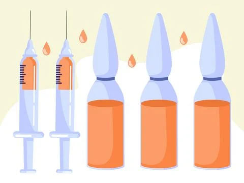 Ampoule Concept Illustration Stock Illustration