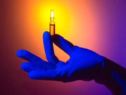 Ampule. Stock Photos