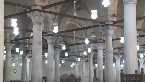 Amr ibn al-As Mosque Stock Footage 260065231