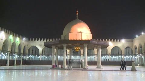 Amr ibn al-As Mosque Stock Footage 260065277