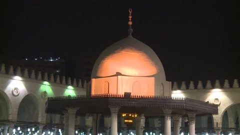 Amr ibn al-As Mosque Stock Footage 260065299