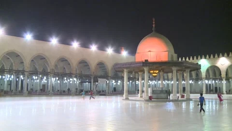 Amr ibn al-As Mosque Stock Footage 260065455