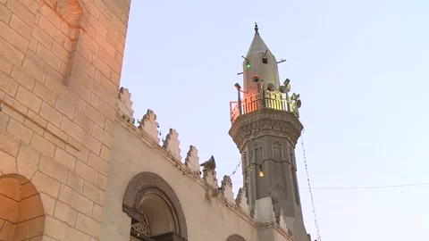 Amr ibn al-As Mosque Stock Footage 260065571