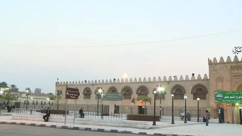Amr ibn al-As Mosque Stock Footage 260065696