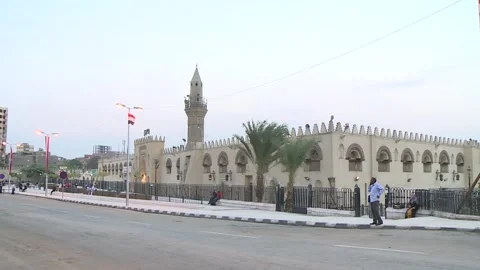 Amr ibn al-As Mosque Stock Footage 260065722