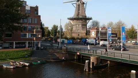 Amsterdam 1 Stock Footage 91199768