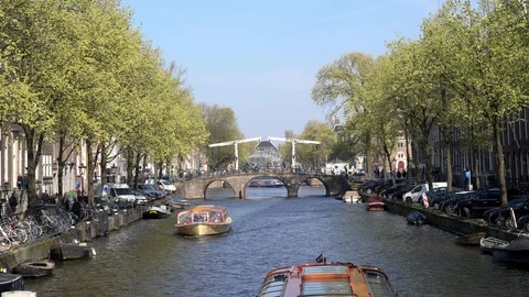 Amsterdam Canal Stock Footage 109551827