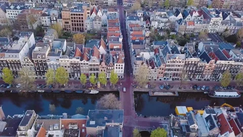 Amsterdam Canal Stock Footage 235074633