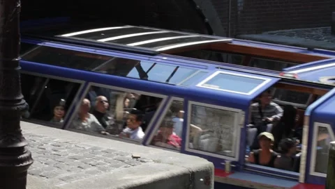 Amsterdam Canals 13 스톡 동영상 3879761