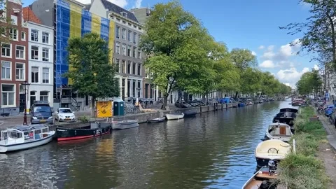 Amsterdam Canals Video stock 249762064