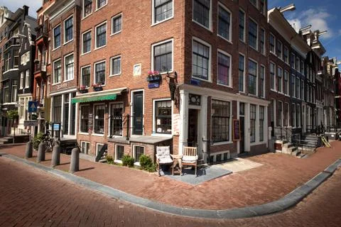 Amsterdam, canals Stock Photos