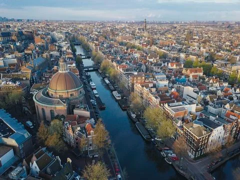 Amsterdam Canals Stock Photos