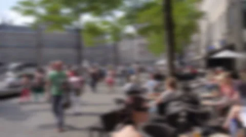 Amsterdam center Stock Footage 37751184