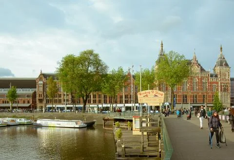 Amsterdam Central Stock Photos