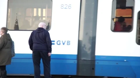 Amsterdam Central Station Stock Footage 72700934