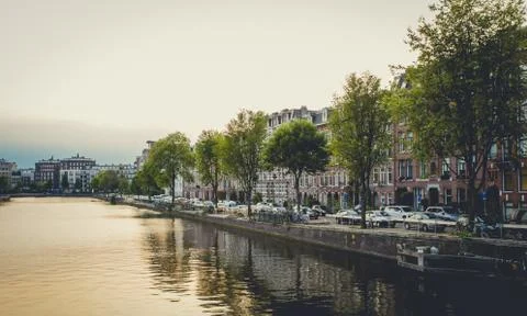 Amsterdam city Stock Photos