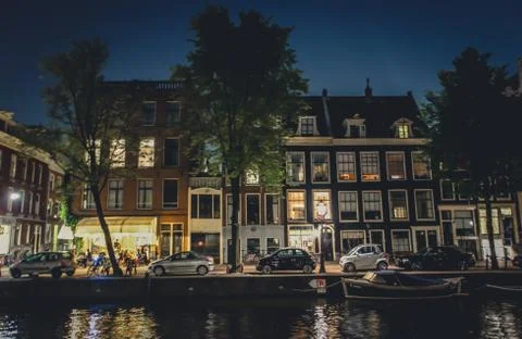 Amsterdam city Stock Photos