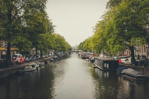 Amsterdam city Stock Photos