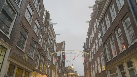 Amsterdam city view Stock Footage 85351862