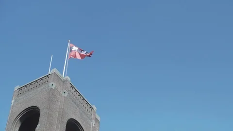 Amsterdam Flag Stockbeeldmateriaal 78180043