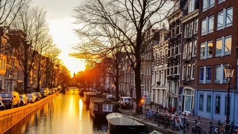 Amsterdam Stock Footage 113057370