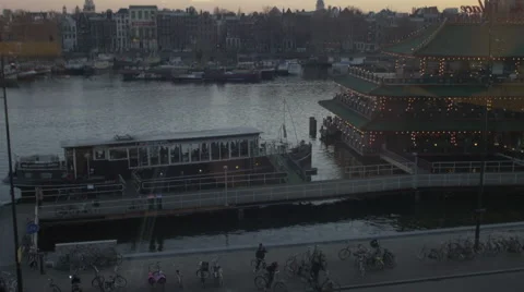 Amsterdam HD cityscape Stock Footage 48862101