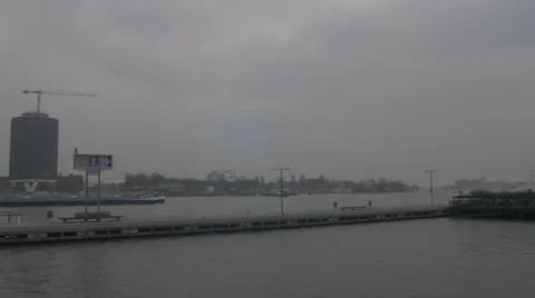 Amsterdam HD gloomy Video stock 49090592