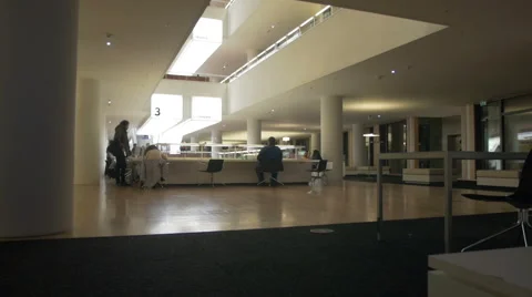 Amsterdam HD public library _2 Stock Footage 49096441