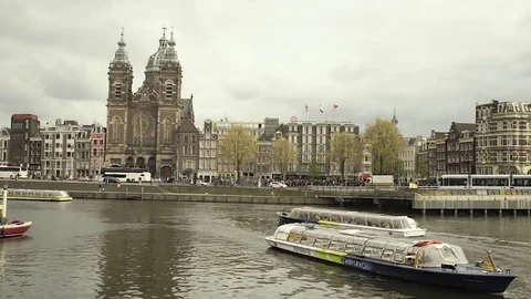 AMSTERDAM, NETHERLANDS Stock Footage 75741003