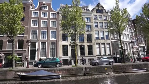 Amsterdam in the Netherlands Video stock 132582070