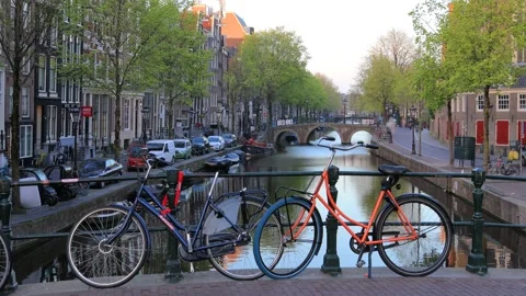 Amsterdam, Netherlands. Stock Footage 196571335