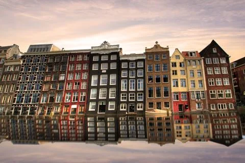 Amsterdam in Netherlands Stock Photos