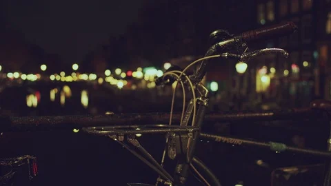 Amsterdam at night Video stock 119847368