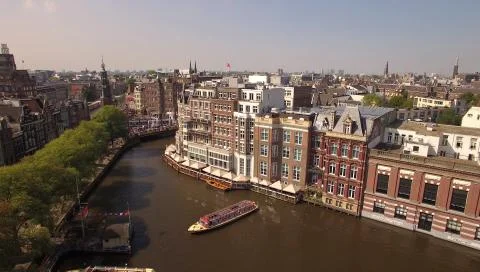 Amsterdam. Old centre district. Photos