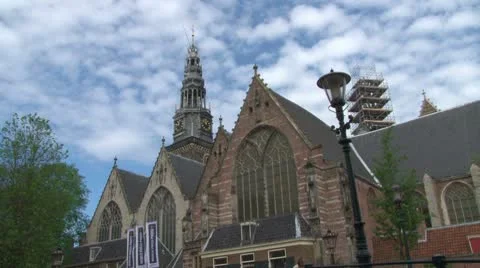 Amsterdam Old Town Video stock 10701079