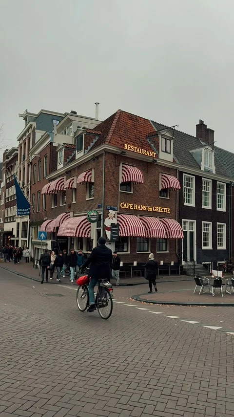 Amsterdam Streets 21 Video stock 321766746