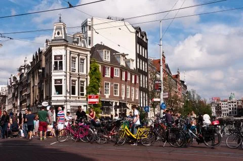 Amsterdam Streets Fotos Stock