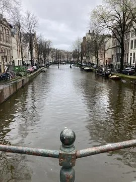 Amsterdam streets Stock Photos