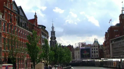 Amsterdam time lapse clips Stock Footage 113651
