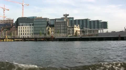Amsterdam View From the Canal 3 Stockbeeldmateriaal 14281920