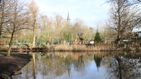 Amsterdam Vondelpark Stock Footage 232939410