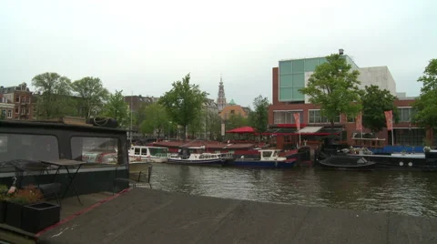 Amsterdam Zuiderkerk Tower 2 Stock Footage 53015482