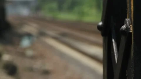 Amtrack Train NYC Stock Footage 10585359