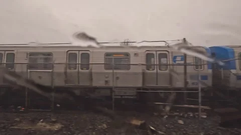 Amtrak in NJ 4K Stock Footage 241688622