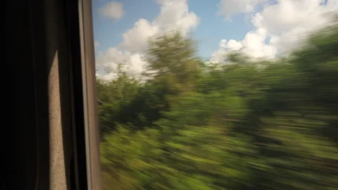 Amtrak Train Heading Toward Sebring, Florida Stock Footage 284776575