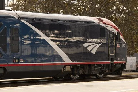 Amtrak Train Stock Photos