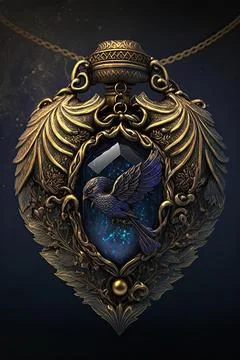 Amulet of the devout Stock Illustration