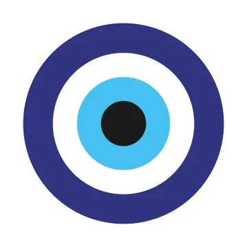 Amulet from evil eye Stock Illustration