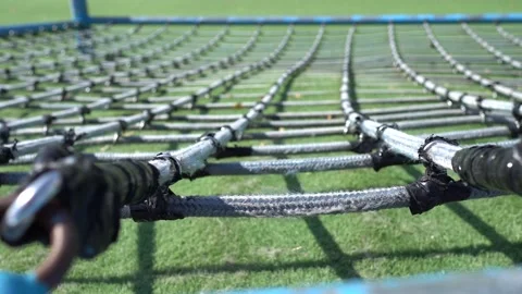 Amusement equipments in the park. Stock Footage 167954739
