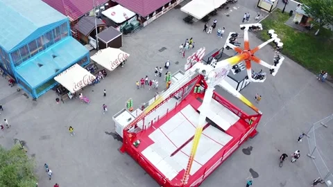 Amusement park 2 Stock Footage 155823969